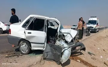 تصادف در محور آبادان – اروندکنار هشت مصدوم بر جا گذاشت