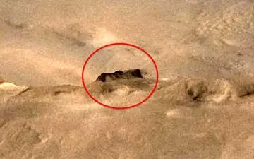 کشف سازه ای عجیب روی مریخ! +فیلم 