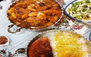 طرز تهیه خورش جدید سیب گلاب!