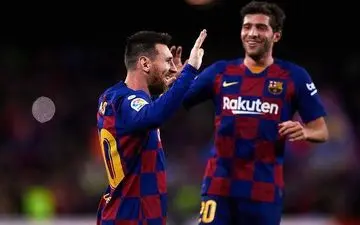 بارسلونا با هت تریک مسی پیروز شد