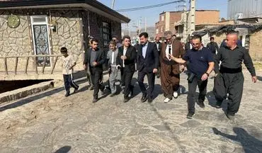 معاون رئیس‌جمهور از ۲ روستای هدف گردشگری در مریوان بازدید کرد