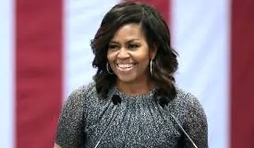 لباس پر زرق و برق همسر باراک اوباما 