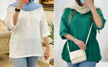  شیک و خنک در گرمای تابستان: با این تونیک‌ها استایلی بی‌نظیر داشته باشید!