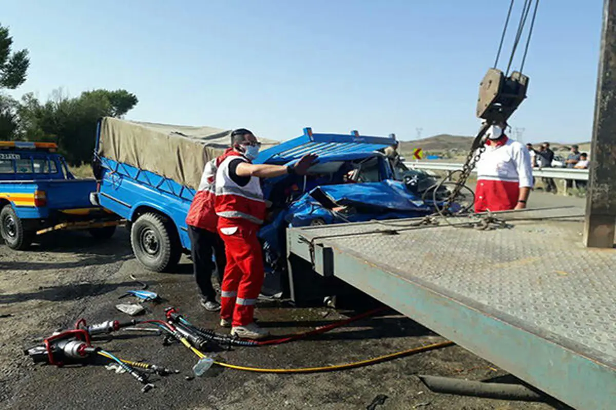 سه کشته در تصادف زنجان