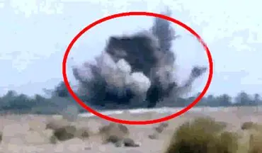 لحظه برخود خودروی پلیس ایرانشهر با تله انفجاری تروریست‌ها 