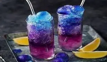 یک نوشیدنی خاص برای یک مهمان خاص| طرز تهیه شربت کهکشانی!