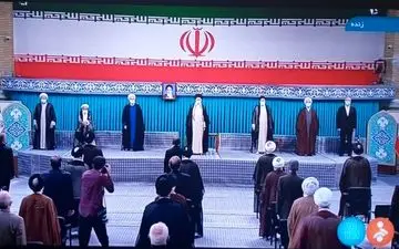 آغاز آیین تنفیذ سیزدهمین دوره ریاست جمهوری
