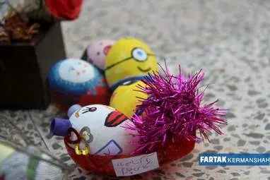کرمانشاهیان با تخم مرغ های رنگی به استقبال بهار رفتند به روایت تصویر
