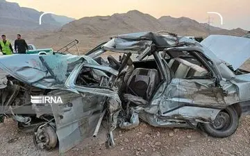  تصادف مرگبار در بهنمیر؛ ۲ کشته و یک مصدوم بر اثر برخورد با تیر برق