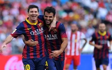 
فابرگاس: بازگشت مسی به بارسلونا رویای باشگاه و همه هواداران است
