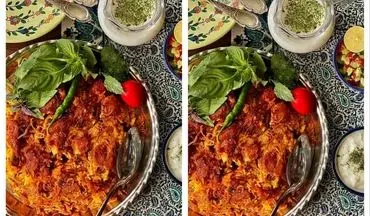 طرز تهیه شیروان پلو؛ غذای خوشمزه و مجلسی با گوشت مرغ