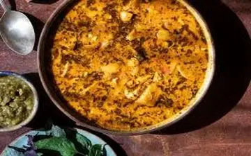 طرز تهیه  اشکنه خراسانی| غذای سبک و خوشمزه