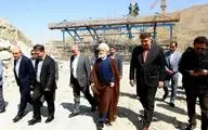 بازدید معاون رییس جمهور از پروژه آزاد راه شهید سلیمانی در البرز