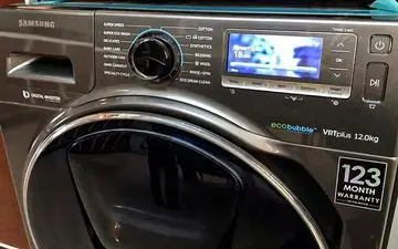 4 علت لرزیدن ماشین لباسشویی سامسونگ در هنگام خشک کردن