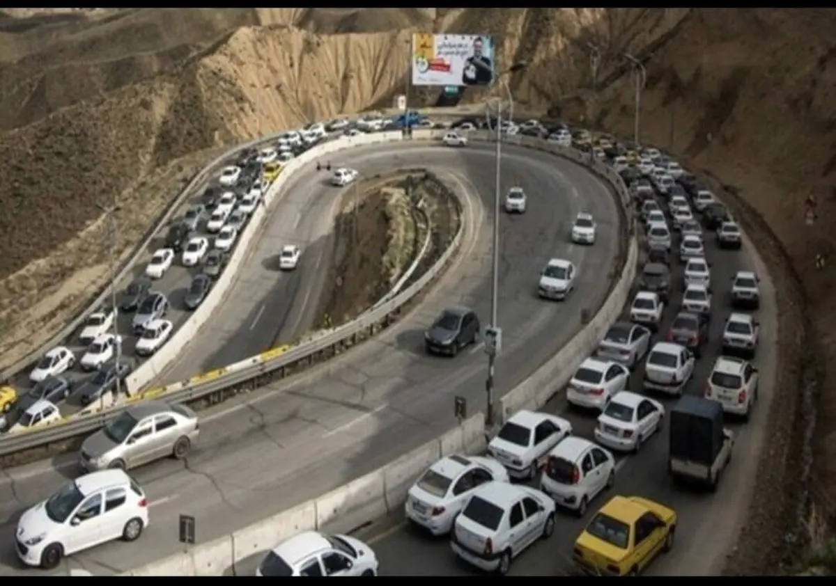 مسیر جنوب به شمال آزادراه تهران-شمال و کرج-چالوس یکطرفه میشود