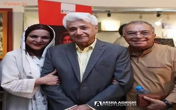 خانم کارگردان در کنار همسرش +عکس