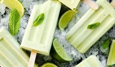 طرز تهیه  بستنی لیمویی خوشمزه . خانگی!