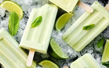 طرز تهیه  بستنی لیمویی خوشمزه . خانگی!