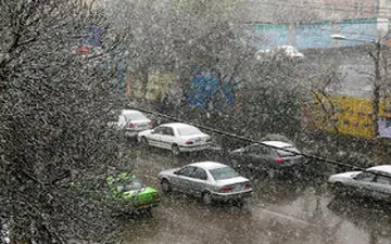 نفوذ توده هوای سرد به کشور/بارش برف در پایتخت