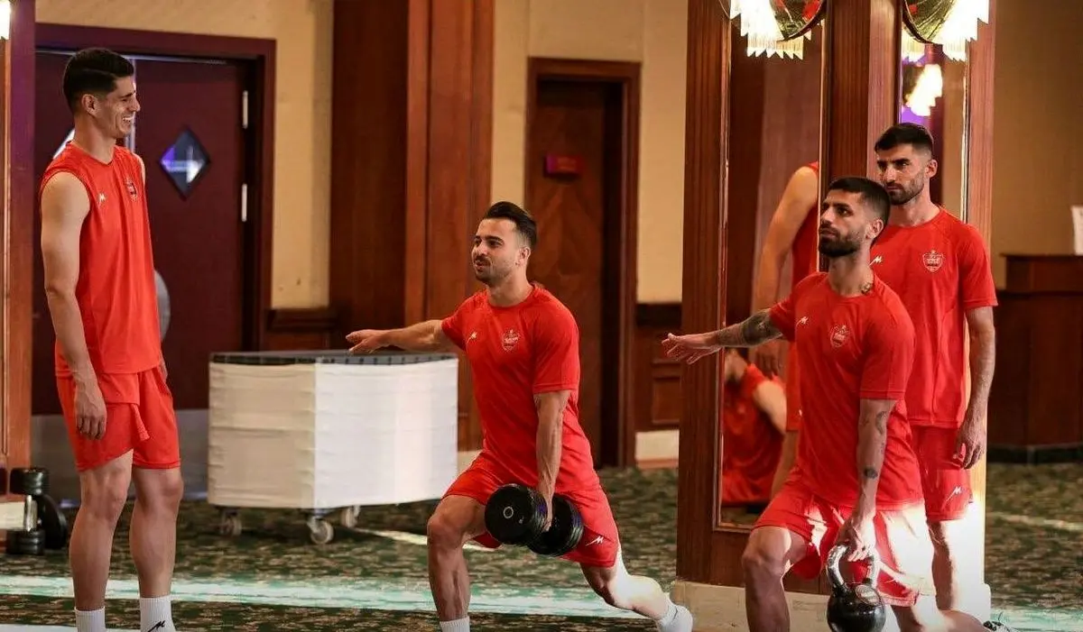 پرسپولیسیها در ترکیه به بدنسازی پرداختند