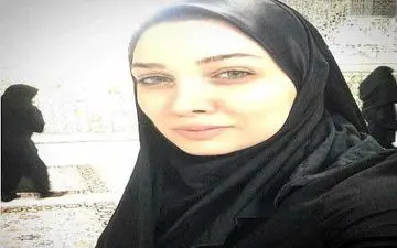 پوشش عزاداری پریچهر مشرفی در ایام محرم (عکس)