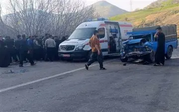 تصادف مهلک در محور جوانرود-ثلاث باباجانی؛ ۴ نفر فوت و ۳ نفر مجروح شدند