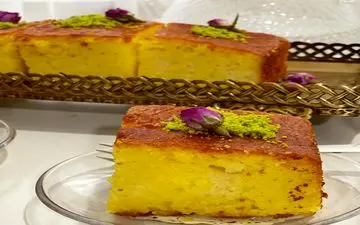 طرز تهیه  کیک زعفرانی | اینجوری خیلی عالی میشه!