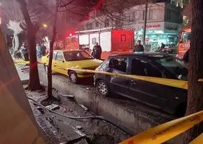 انفجار در میوه‌فروشی تهران به دلیل نشت گاز مایع