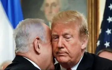 ذوق‌زدگی ترامپ از هدیه نتانیاهو