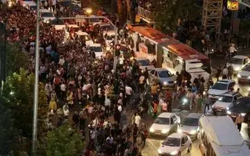  گزارش الیوم السابع از جشن برگزاری انتخابات در تهران