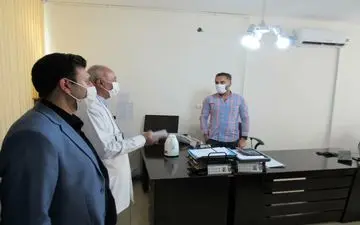 بررسی دوره ای اجرای دستورالعمل های بهداشتی در شهرداری سمنان