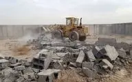 ۷۵ مورد ساخت‌ وساز غیرمجاز در زمین‌های کشاورزی رباط‌کریم تخریب شد