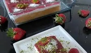 آموزش امروز عالیه | طرز تهیه کیک پاندسپانیای توت فرنگی!