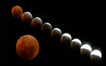 جزئیات ماه‌گرفتگی ۱۱ بهمن تشریح شد