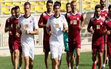 گزارش تمرین پرسپولیس| کالدرون داور شد؛ باقری و خواگین کمک داور