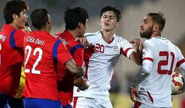 رفتار زشت و زنندۀ کره‌جنوبی در برابر تیم ملی ایران!