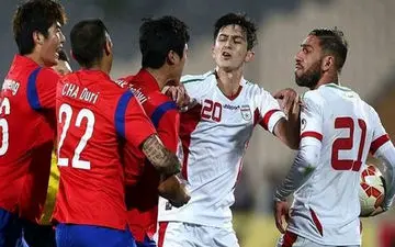 رفتار زشت و زنندۀ کره‌جنوبی در برابر تیم ملی ایران!