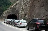 تردد سنگین در جاده‌های شمال/ ترافیک ۳ کیلومتری در ‌کندوان‌