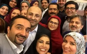 سلفی دسته جمعی مجری‌های تلویزیون + عکس