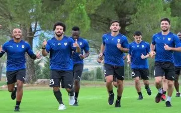 حضور خلیل زاده در تمرینات الریان