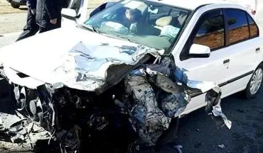  یک کشته و یک مصدوم درپی واژگونی خودروی سواری در ملکان