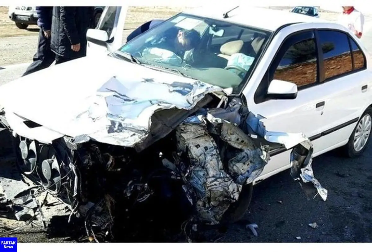  یک کشته و یک مصدوم درپی واژگونی خودروی سواری در ملکان