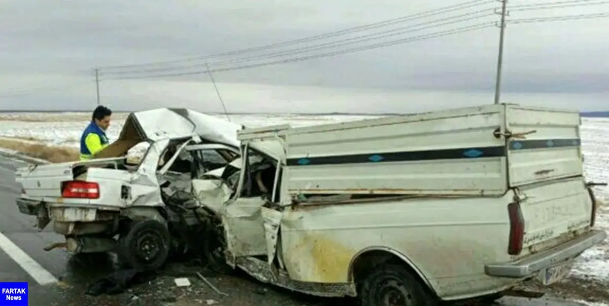 سانحه رانندگی در محور سبزوار ـ بردسکن 3 کشته برجای گذاشت