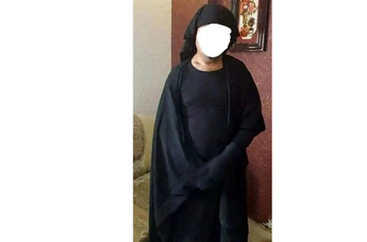 دستگیری سارق حرفه ای /زن چادری مرد بود ! 
