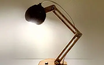 نحوه ساخت چراغ خواب + فیلم