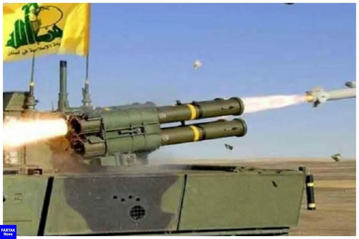 حمله موشکی حزب الله به اسرائیل