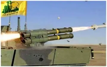 حمله موشکی حزب الله به اسرائیل