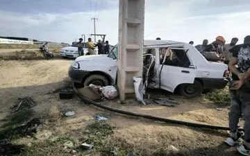 ۴ فوتی و مصدوم در حادثه انحراف خودرو پراید در بزرگراه شهید سرابیان کرمانشاه