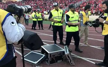 حادثه تلخ در جشن قهرمانی پرسپولیس/عکس
