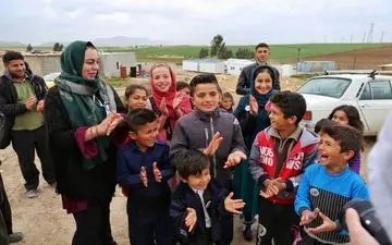 مستند نرگس کلباسی و کمک به زلزله زدگان